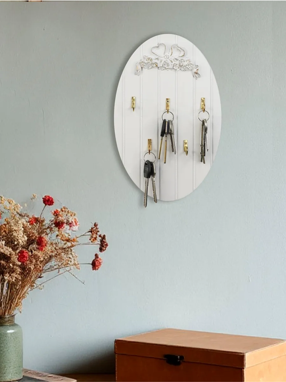Ключница настенная с крючками