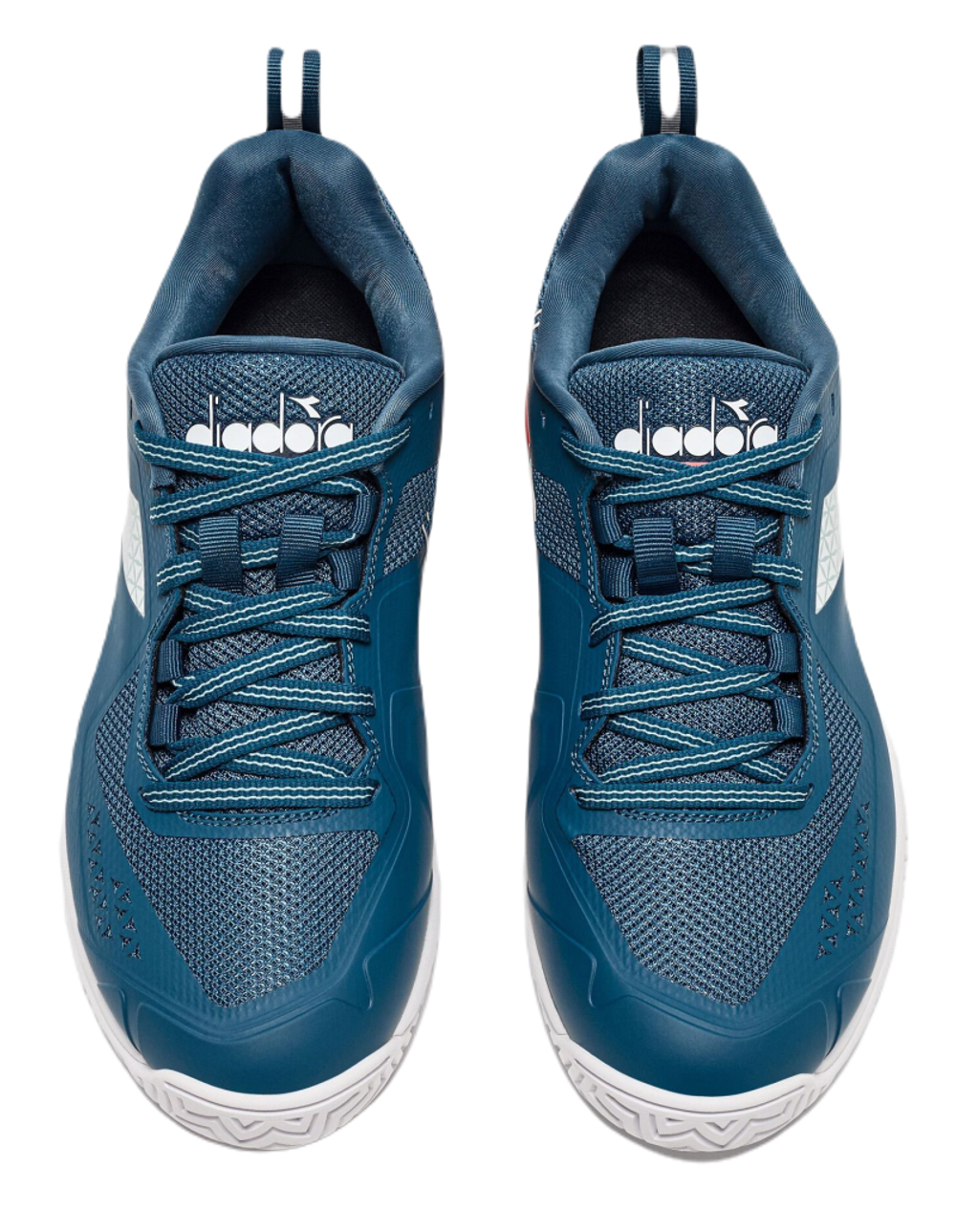 Женские теннисные кроссовки Diadora Blushield Torneo 2 AG - legion blue/white/surf sp