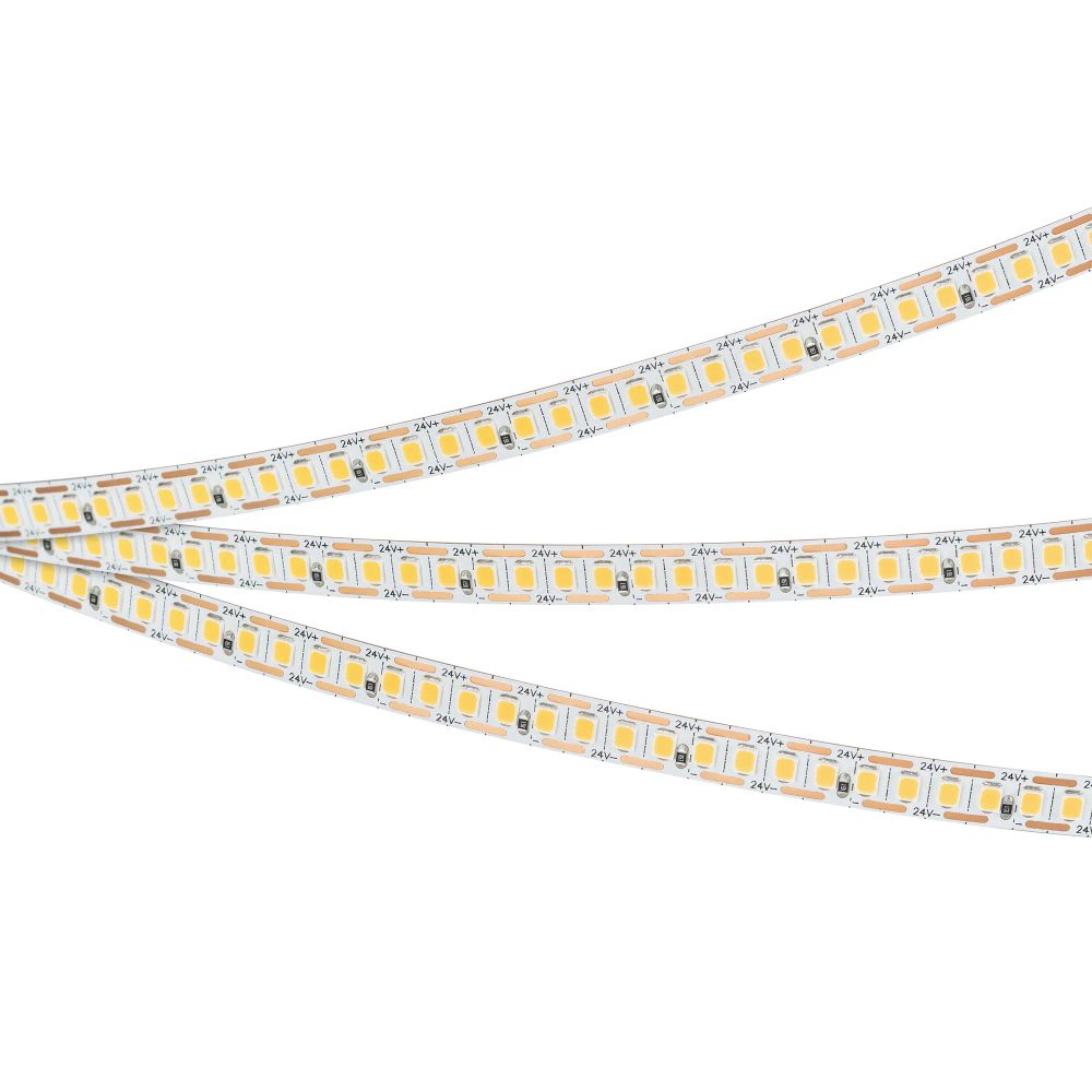 Светодиодная лента FC-A200-8mm 24V Warm3500-CX1 (16 W/m, IP20, 5m) (Arlight, резка 1 светодиод) 046940(1)