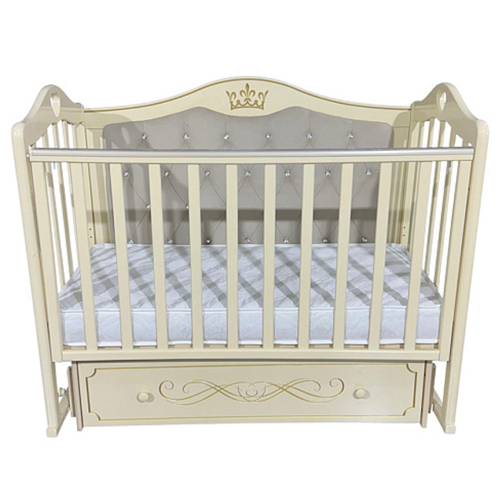 Кровать Кедр Karolina 10 (ящик,маятник)