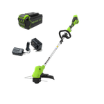 Аккумуляторный триммер Greenworks GD40LTK5, 40v, 38 см, (2112207UG), с аккумулятором 5 А·ч и зарядным устройством