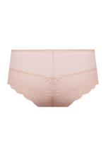 Трусики-бразилиана Estera из фактурной эластичной сетки (Размер: XL) (Цвет: кофейный)