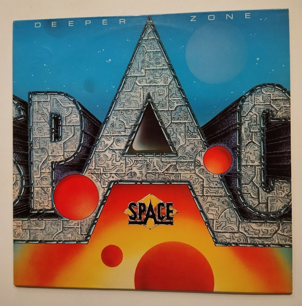 Винтажная виниловая пластинка LP Space Deeper Zone (Germany 1980)