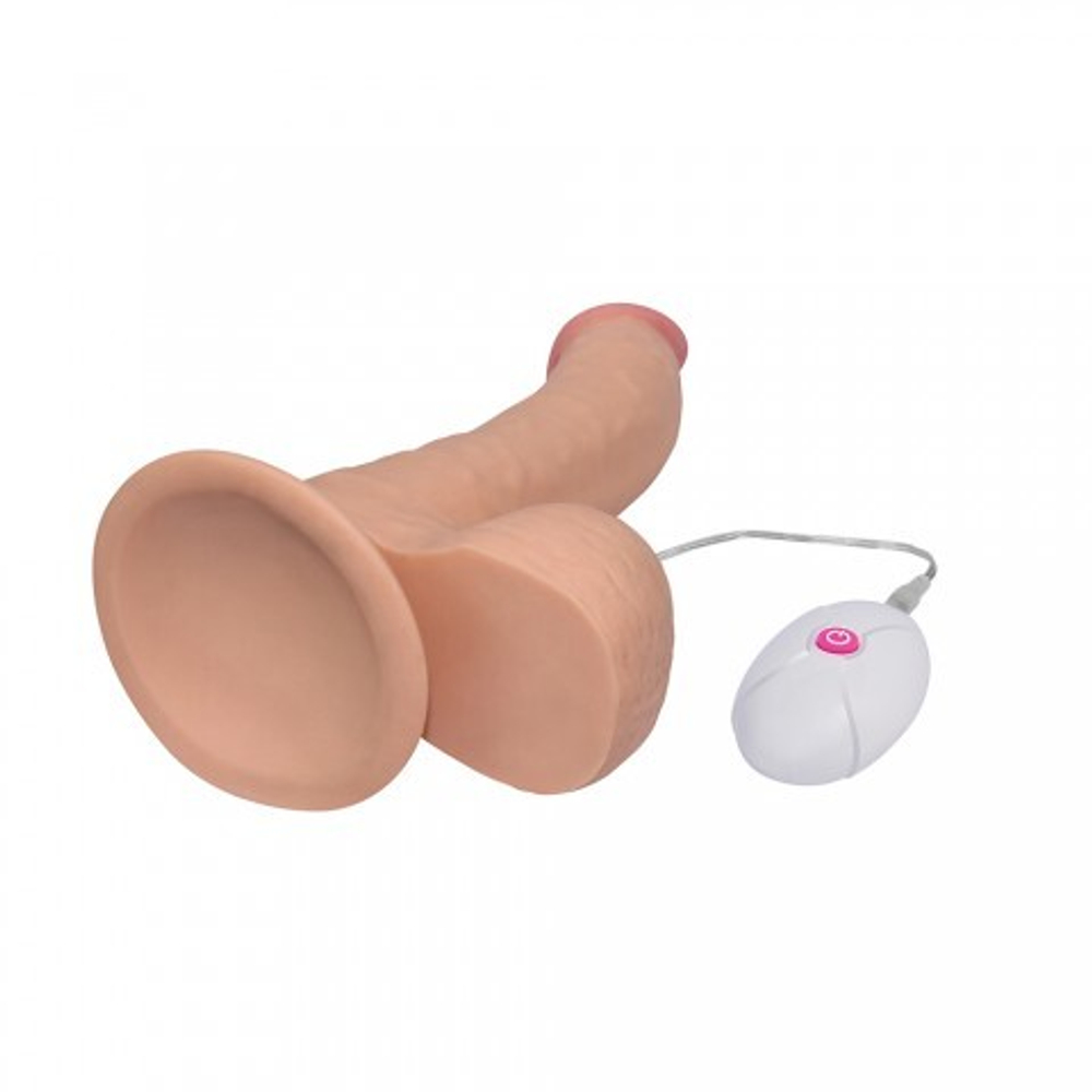 Вибратор серии Ultra Soft Dude, 20*4,5 см