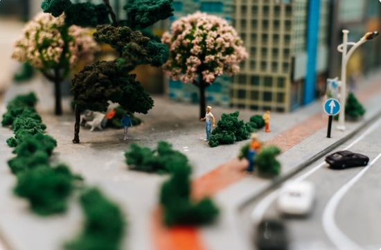 Комплексное благоустройство территории: сочетание различных видов покрытий