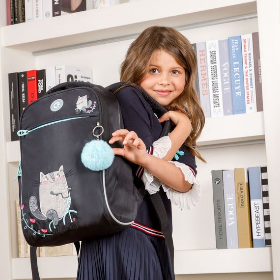 Çanta \ Bag \ RG-367-3 Рюкзак школьный (/3 черный)