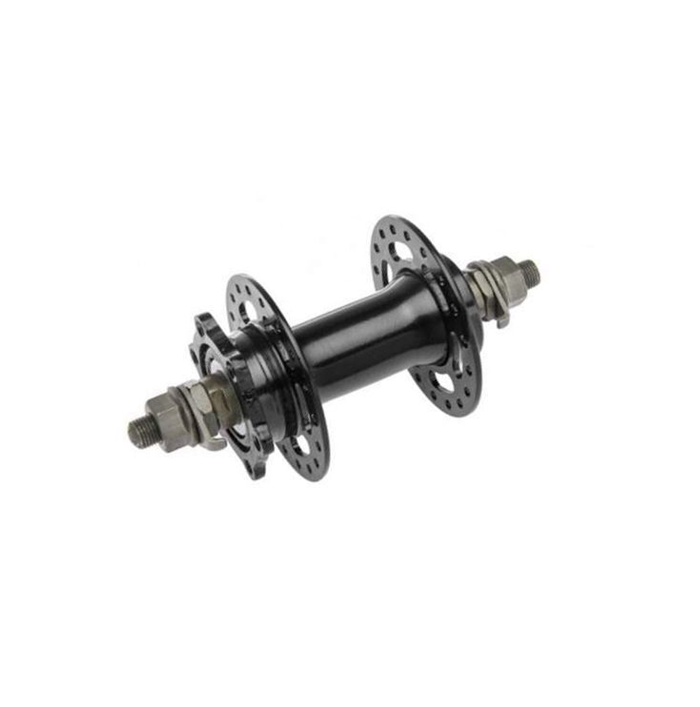 Втулка передняя AE-806FD 36H 3/8"х100х140мм  под диск, на 6 болт. черная., арт. 130238