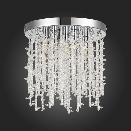 SLE103302-05 Светильник потолочный Хром/Прозрачный G9 LED 5*3W LUCCHIO