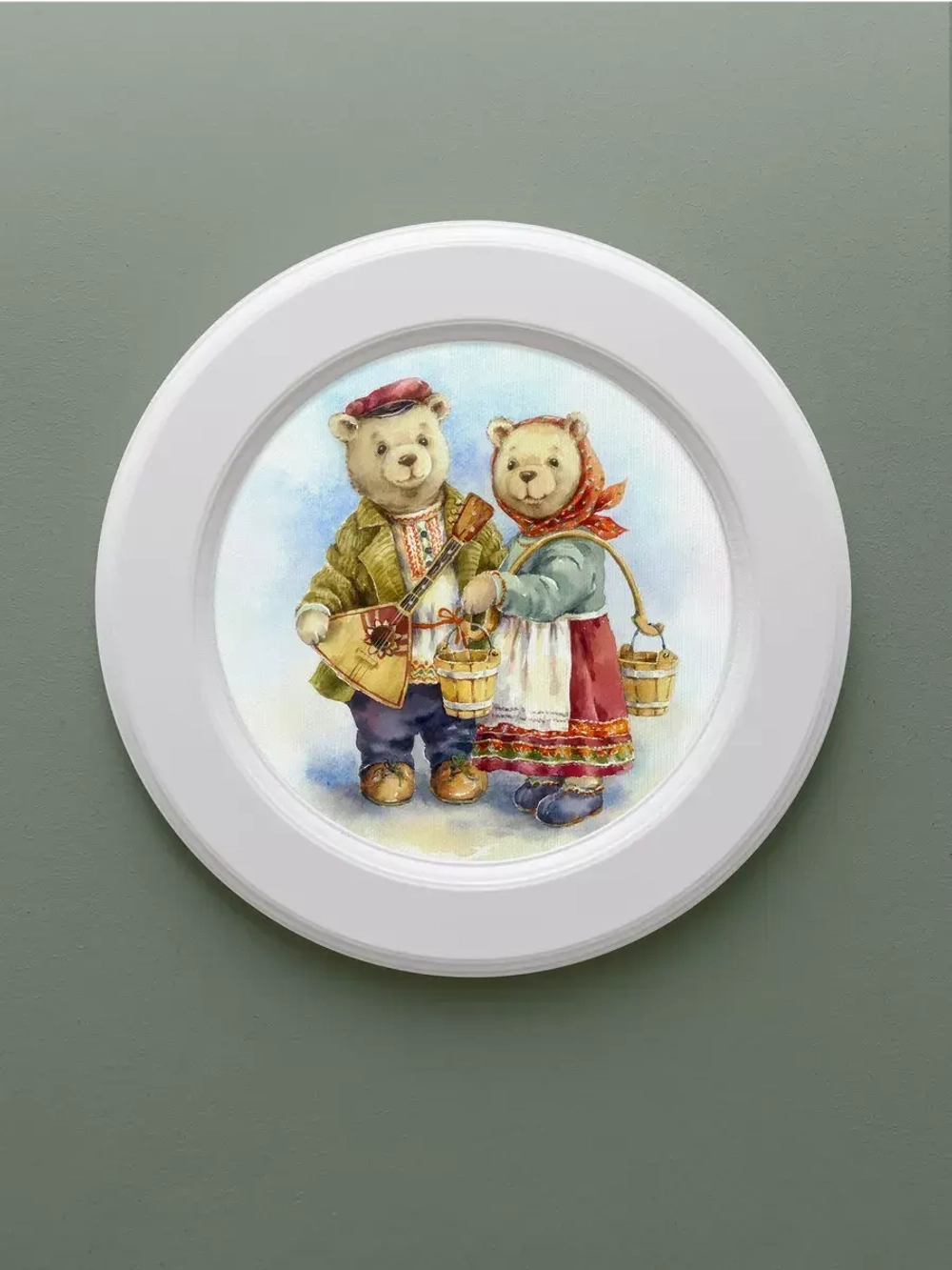 Картина на стену интерьерная на холсте 27 см