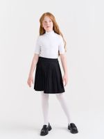Юбка плиссе "Черная" 7+