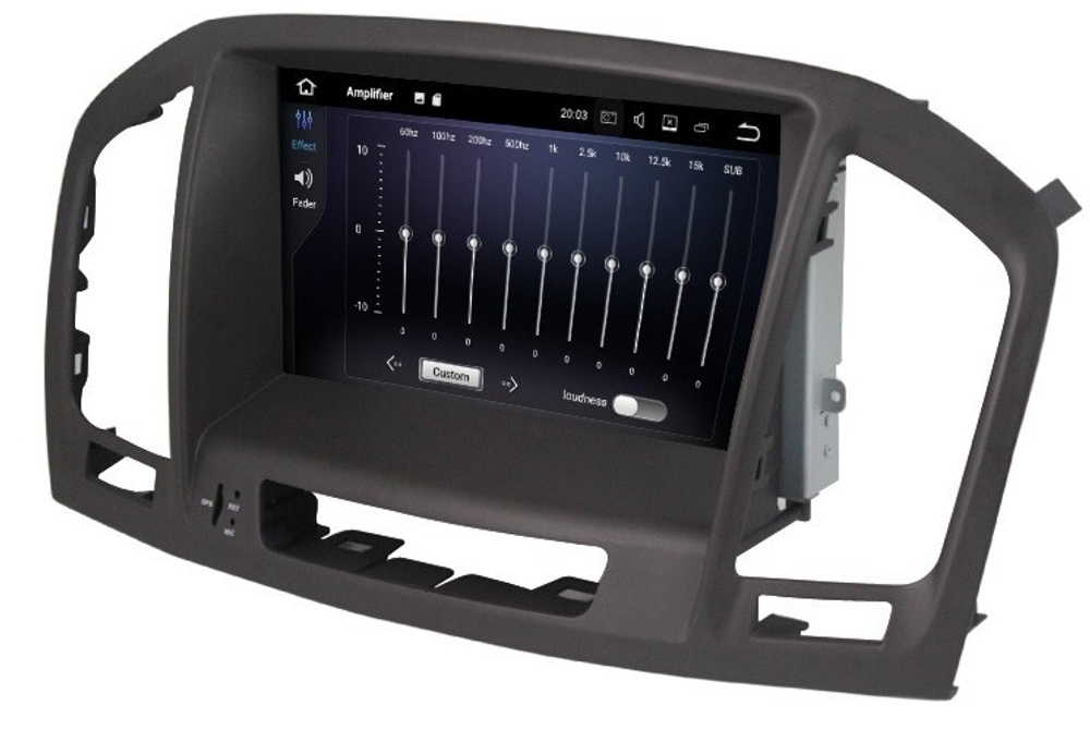 Магнитола для Opel Insignia 2009-2013 (взамен CD300 и CD400) - Carmedia MKD-8090-P6 на Android 10, 6-ТУРБО ядер, 4ГБ-64ГБ