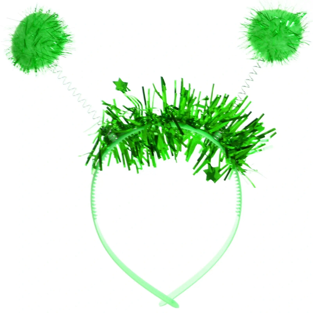 Ободок карнавальный «Пушистые шарики», микс