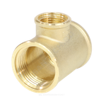 Тройник латунь переходной Ду 25х20х25 (1"х3/4"х1") ВР LD LD.65.523.25x20x25