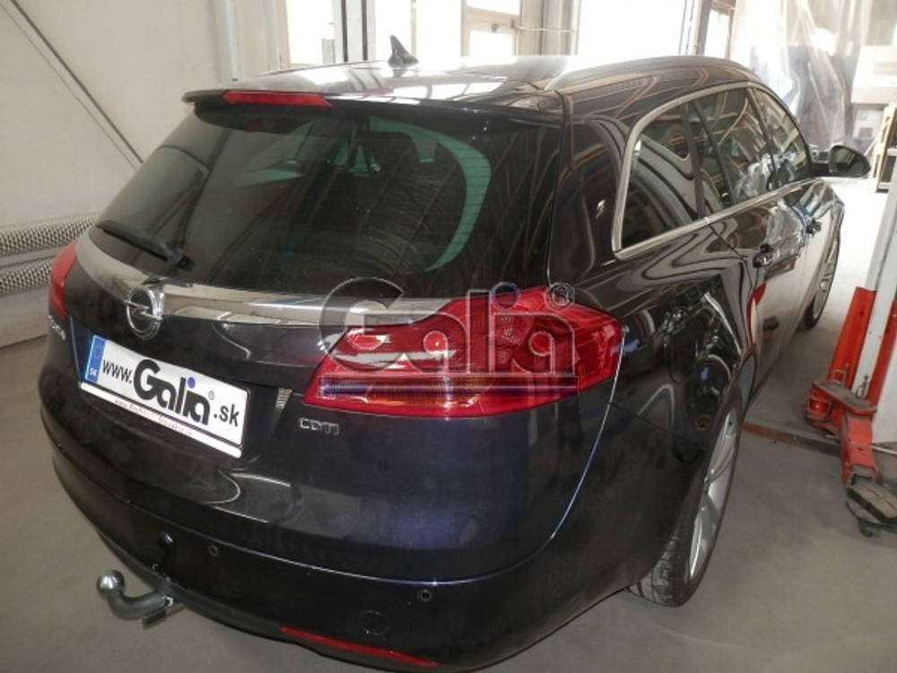Фаркоп оцинкованный Galia O059A для Opel Insignia седан/универсал/хетчбек 2009-(паспорт и сертификат в комплекте)(без электрики)