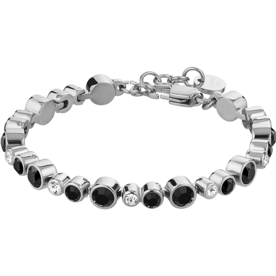 Браслет Dyrberg Kern TERESIA SS BLACK / CRYSTAL 430144