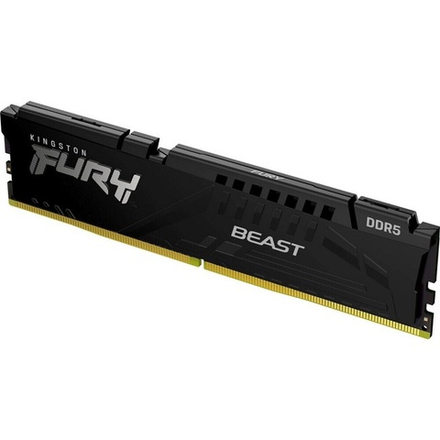 Модуль памяти DIMM DDR5 32Gb, 6000Mhz, Kingston FURY Beast (KF560C30BBE-32)