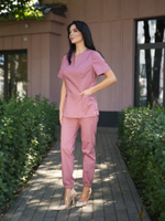 Костюм медицинский женский | Бл-331/2а +Б-128 клеон экстра