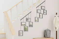 Панно для фотографий Exhibit 5 рамок черное