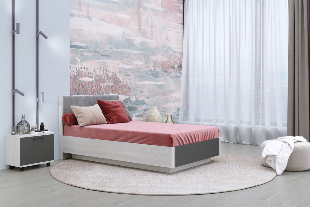 Кровать Грейс (1,2*2,0) КР-4011-В