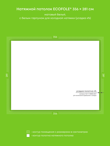 Натяжные потолки 10 м2, 7.9 м2