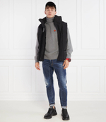 Хлопковый свитер Kenzo - серый(FD65PU4283LC)