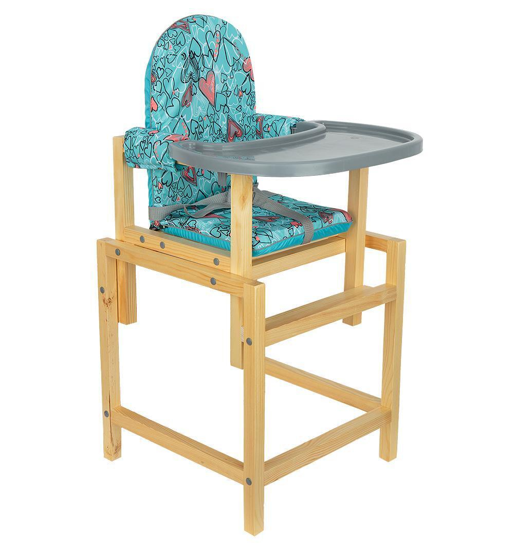 Стол-стул для кормления "СТД-07" (бирюза СТД0702) Сенс-М