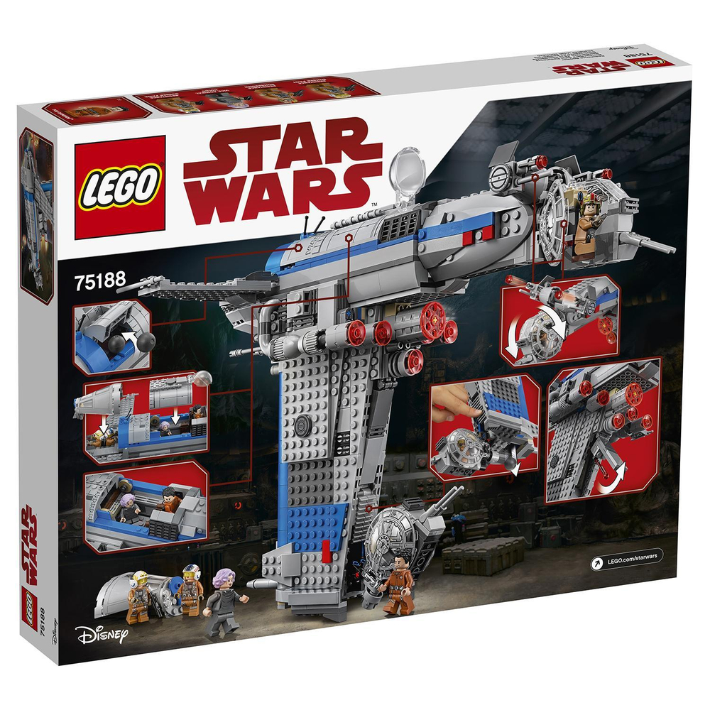 LEGO Star Wars: Бомбардировщик Сопротивления 75188 — Resistance Bomber — Лего Звездные войны Стар Ворз