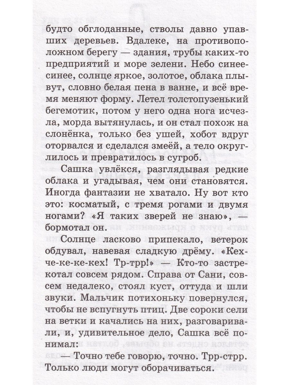 Санька, обернись