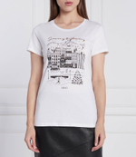 футболка Liu Jo - белый(WF2298 JS923)