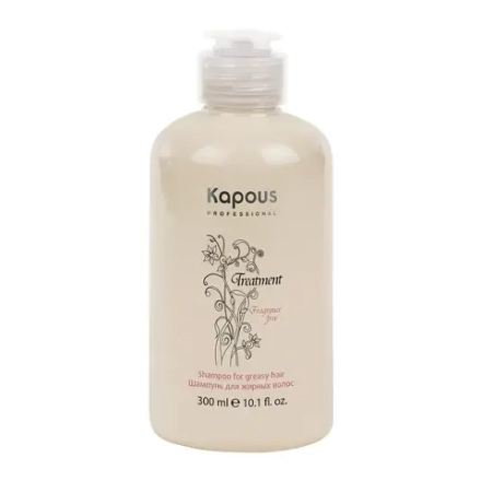 Шампунь для жирных волос серии "Treatment" Kapous, 300 мл