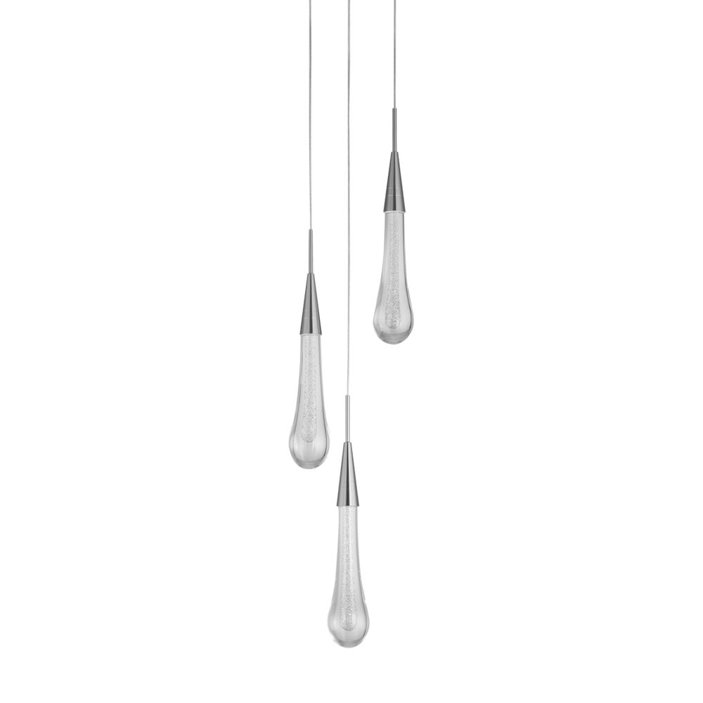 Подвесной светильник Pour 3A satin nickel