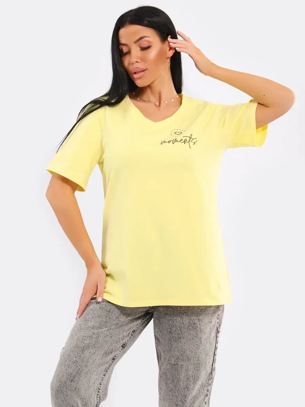 Футболка хлопок большие размеры