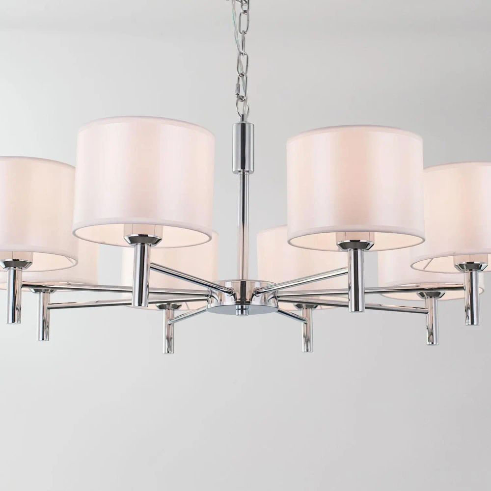 Citilux Аврора CL463180 Люстра с белыми абажурами