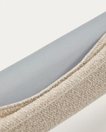 Кровать Odina из ткани букле цвета экрю 160 x 200 см