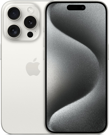 Apple iPhone 15 Pro 256Gb White Titanium (Белый Титан)