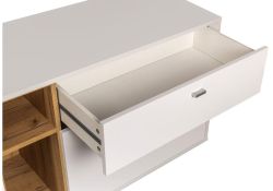 Комод Бэль 10.91 белый премиум / дуб золотой craft