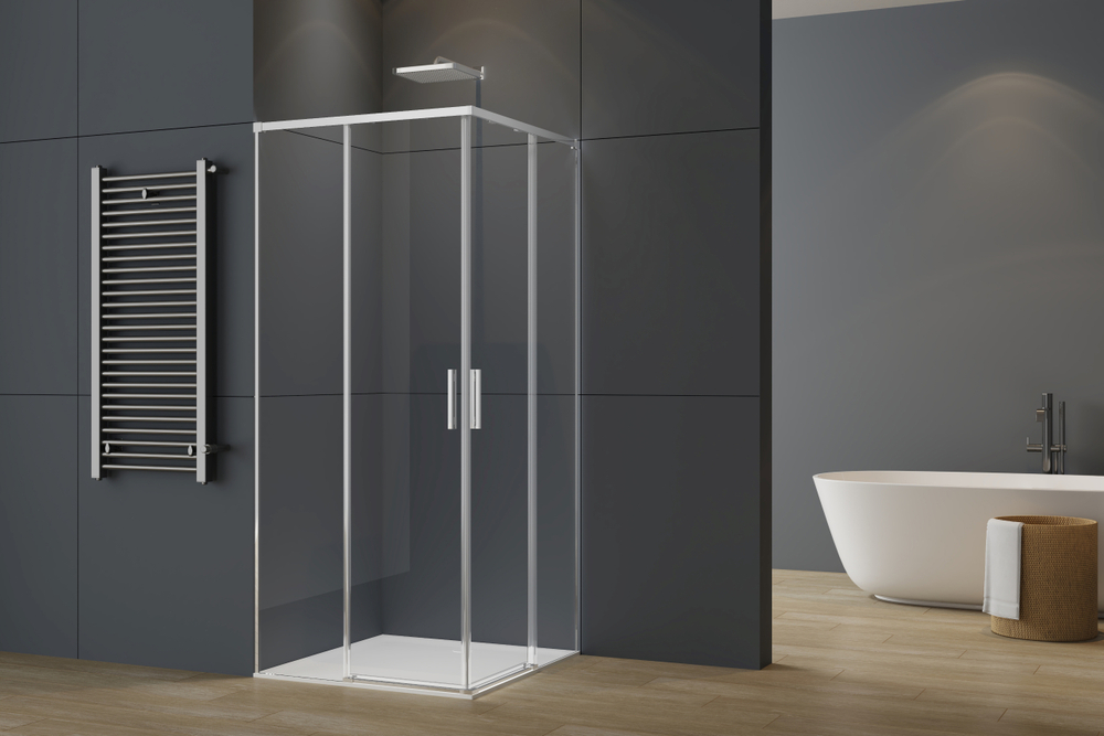 Душевой уголок Софт 2 (Soft 2) Vincea VSS-3SO2900CL, 900*900, хром, стекло прозрачное