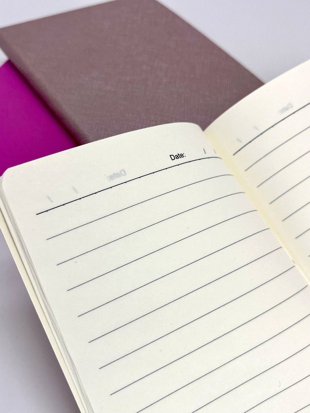 Набор 3 блокнота 88л (138*102мм) линейка розовый, перламутровый, желтый (5447-1)