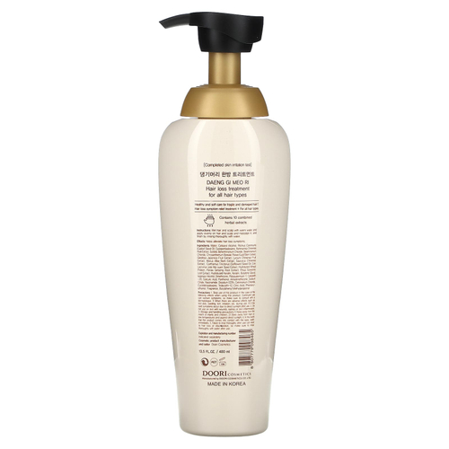 DAENG GI MEO RI, Средство от выпадения волос, для всех типов волос, 400 мл (13,5 жидк. унц.)