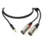 Klotz KY9-300 Black Mini-Jack 3.5 - 2XLR (m) 3m