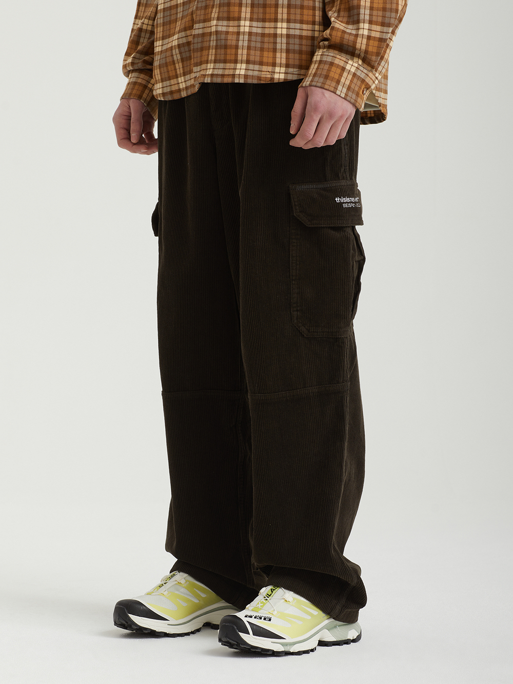 Мужские Брюки Corduroy Cargo