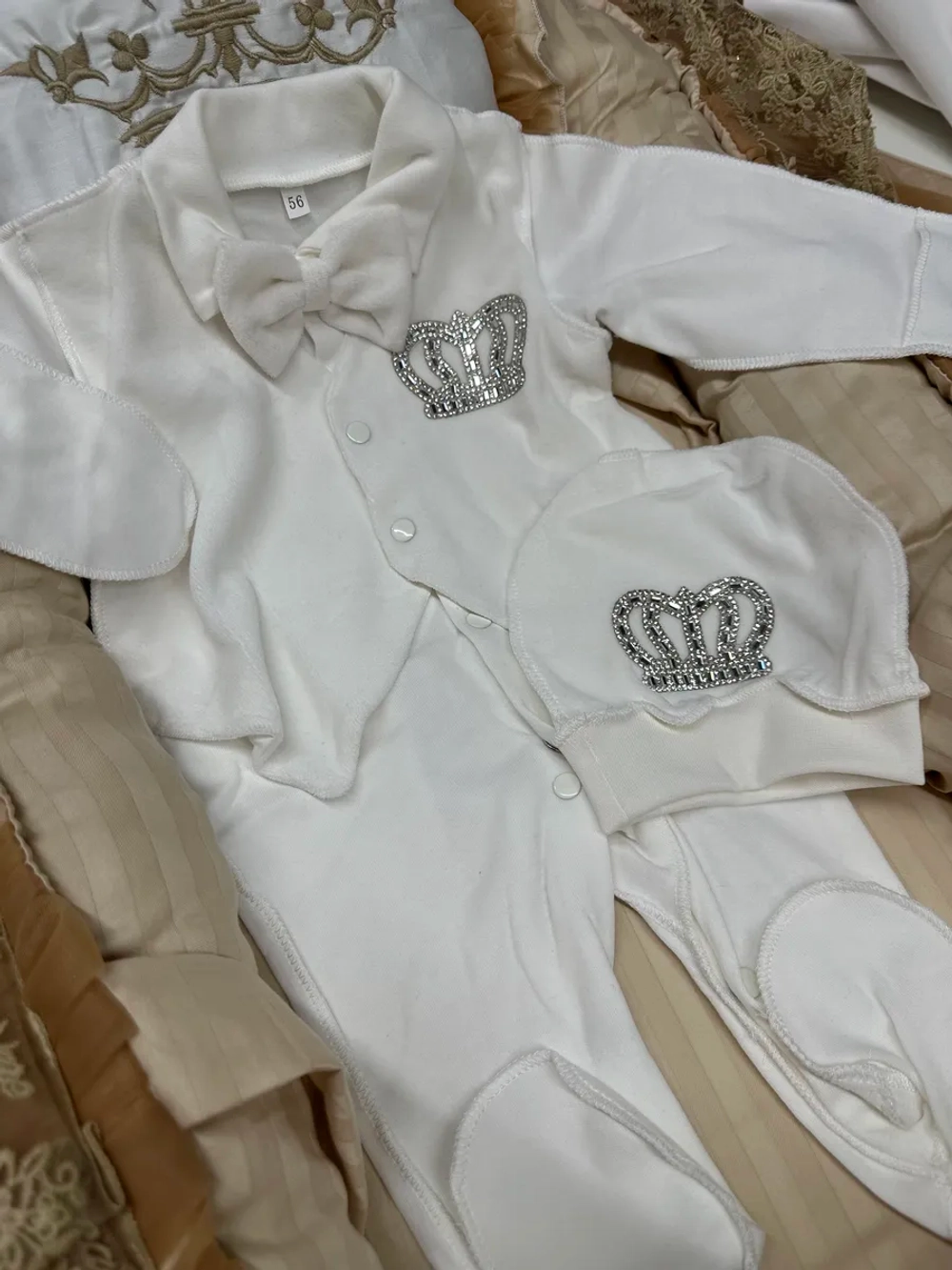 Комбинезон для новорожденных нательный