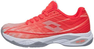 Женские Кроссовки теннисные Lotto Mirage 300 Speed W - fiery coral/all white