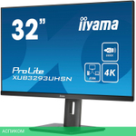Монитор Iiyama XUB3293UHSN-B5 черный