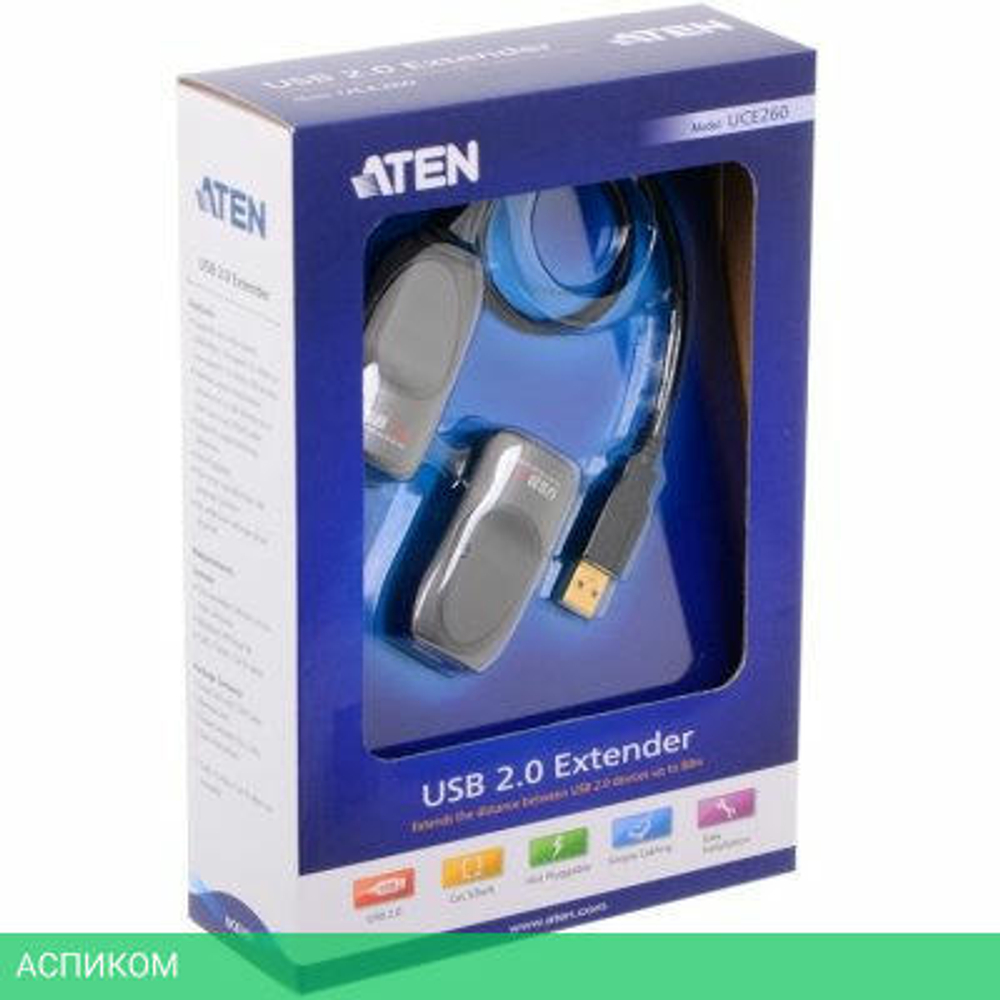 USB-удлинитель ATEN UCE260 (UCE260-AT-G)