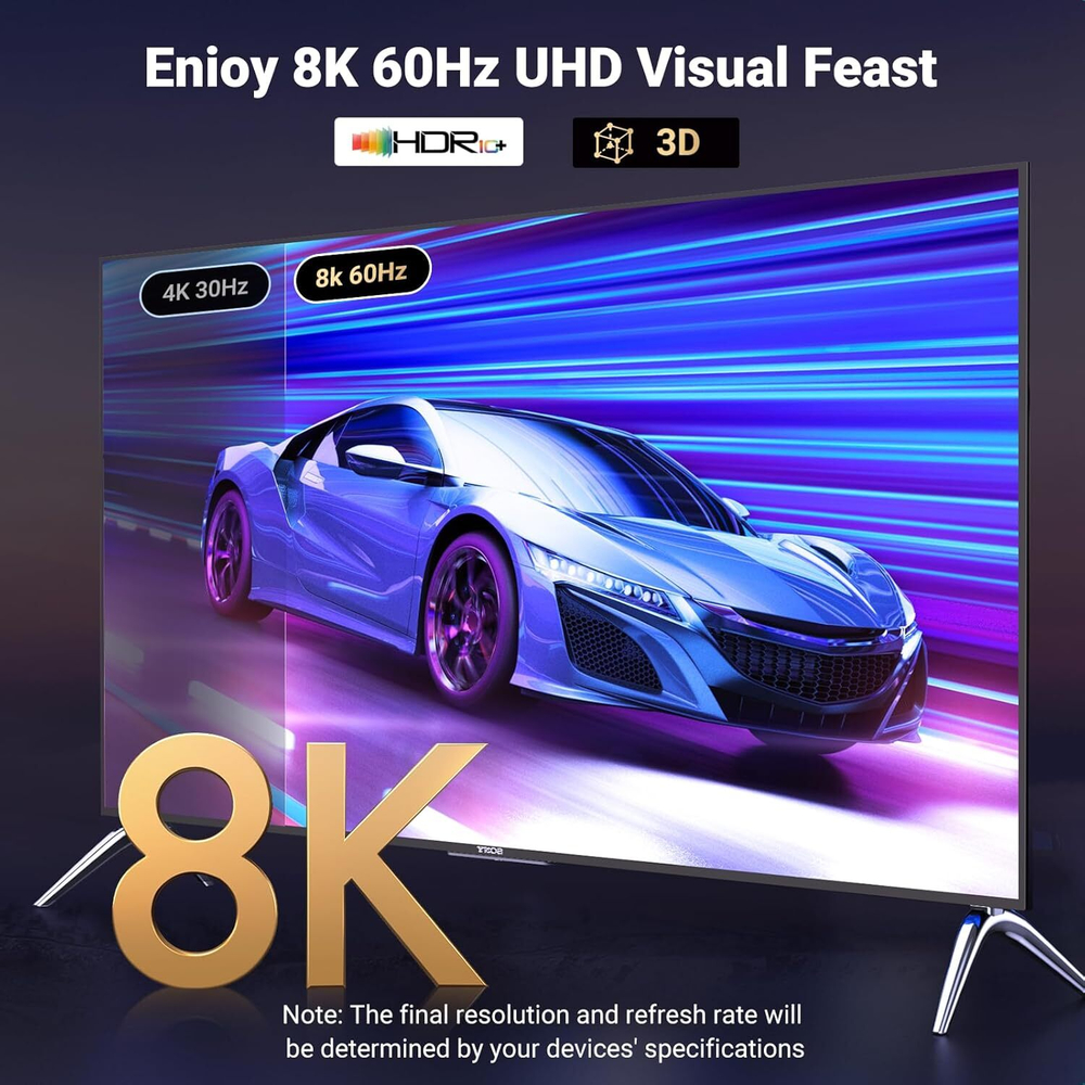Кабель DisplayPort - HDMI, 2m UGREEN 80397