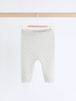 Вязаный джемпер и легенсы в комплекте для малышей Next Q94-934, Мятный