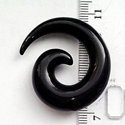 Спираль растяжка из акрила. Диаметр 10 мм. 1 штука
