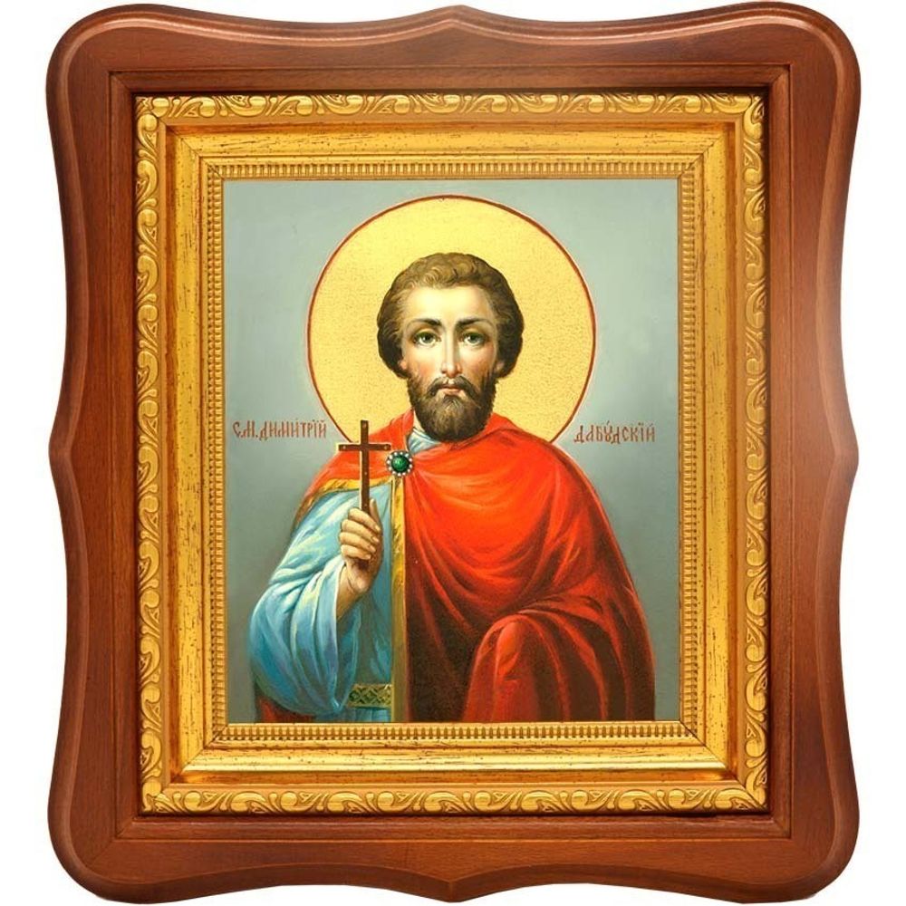 Димитрий Дабудский мученик. Икона на холсте.