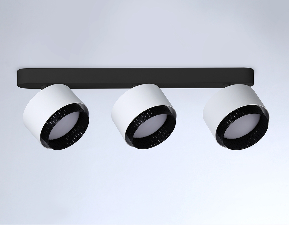 TN71291/3 WH/BK белый/черный GX53/3 max 12W 400*95*137